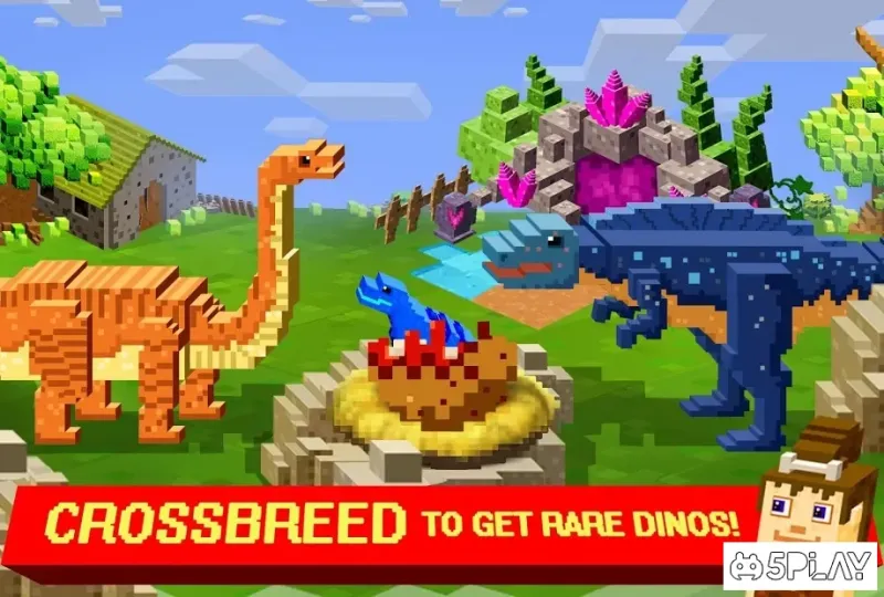 Jurassic Pixel Craft: dino age 9.26 screenshot 3