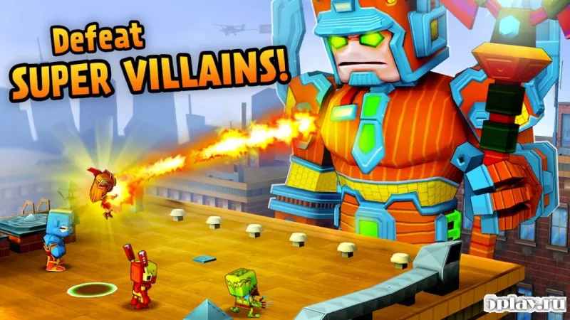 Justice Heroes - Superheroes War: Action RPG screenshot 1