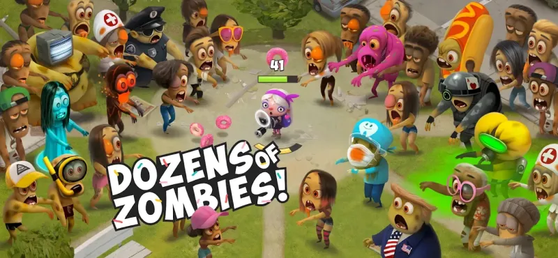 Kids VS Zombies: эпик PvP битвы за пончики 1.0.0.1320 screenshot 2