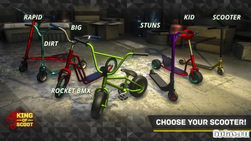 King Of Scooter Race screenshot 1
