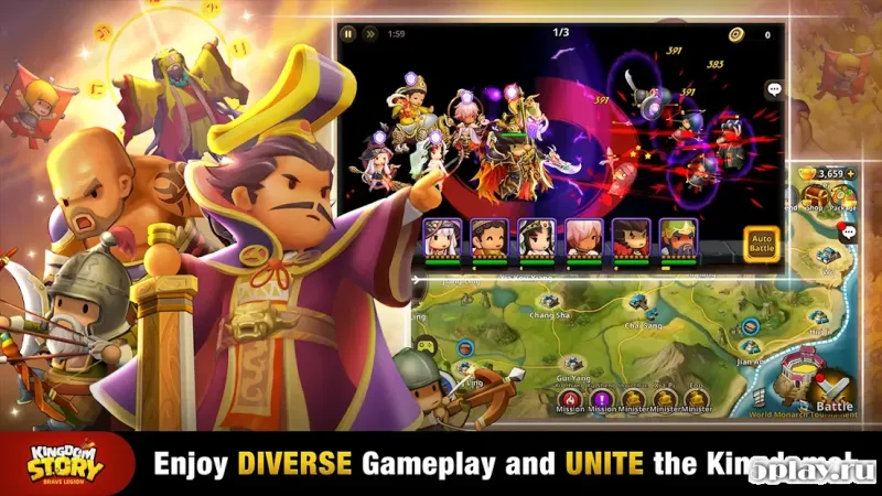 Kingdom Story: Brave Legion screenshot 1