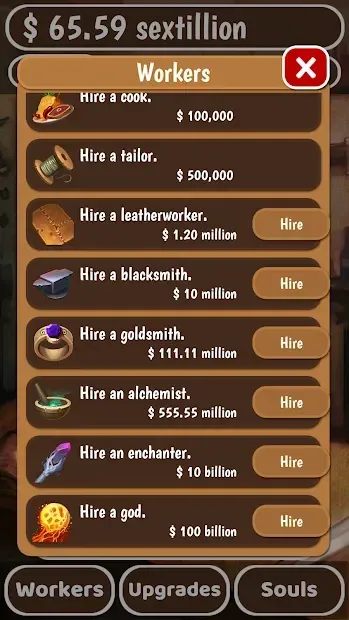 King's Clicker 0.96 screenshot 3