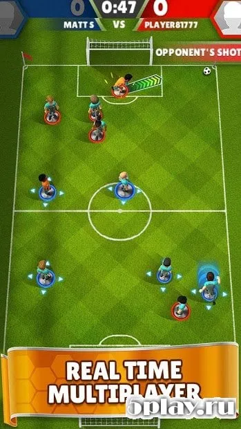 Kings of Soccer - Multiplayer Football Game screenshot 2