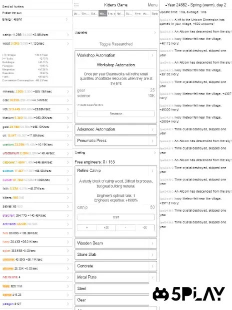 Kittens Game screenshot 2