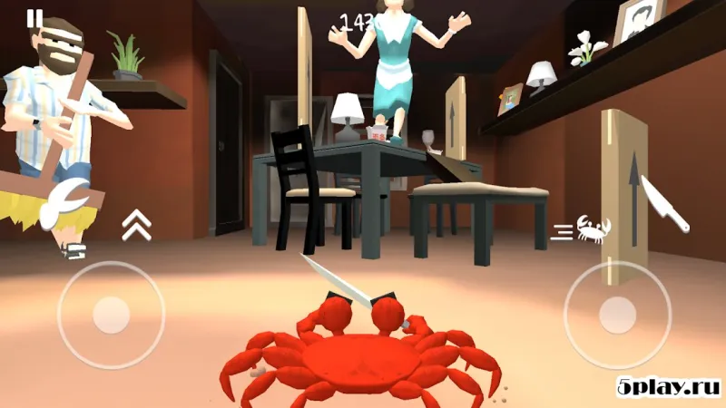 Knife & Meat: Crab Simulator 1.0 screenshot 2