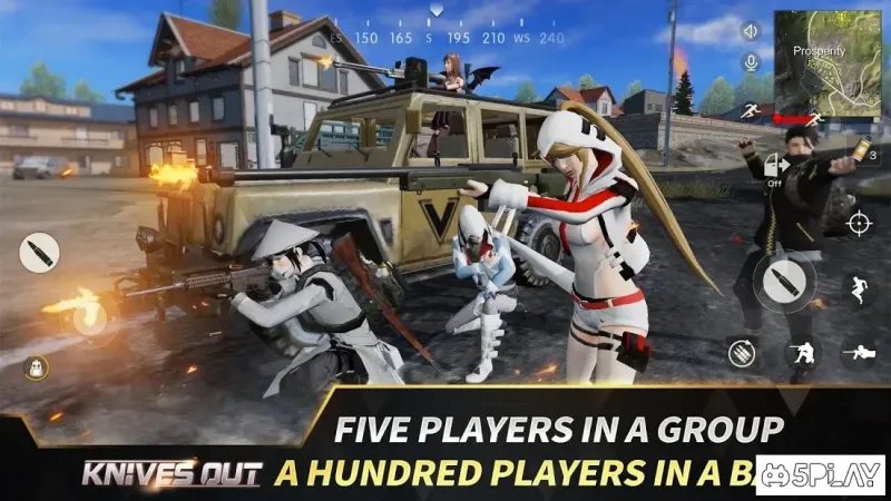 Knives Out-No rules, just fight! screenshot 1