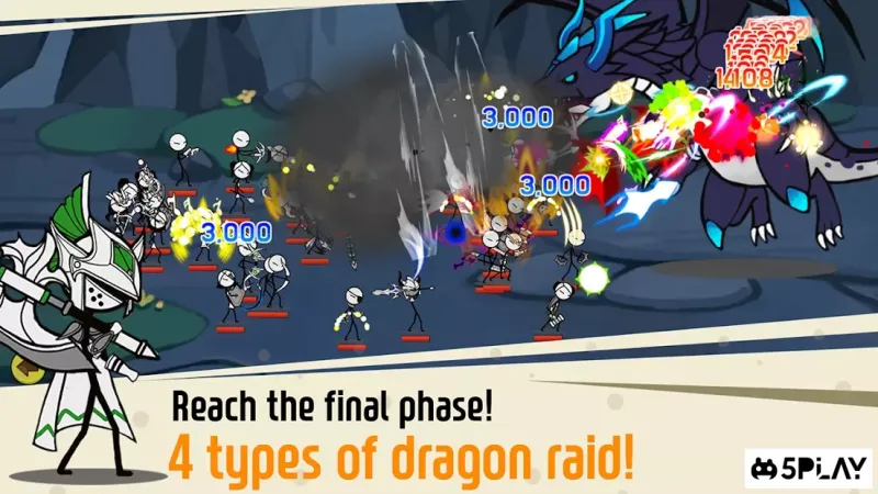 Legend of the cartoon - idle RPG screenshot 3