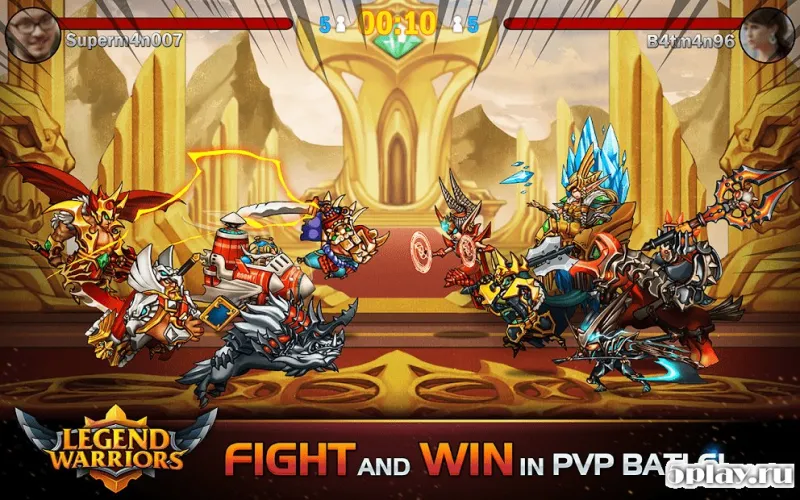 Legend Warriors: Epic Heroes Battle - PvP Game - Premium screenshot 2