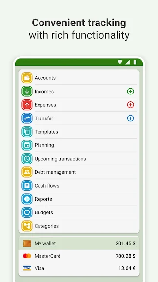 Особистий фінансовий менеджер screenshot