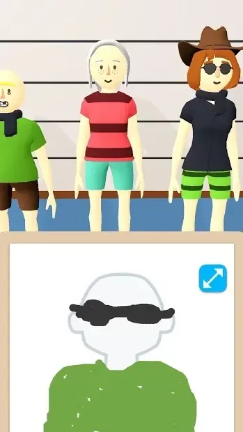 Line Up: Draw the Criminal 1.2.0 screenshot 2