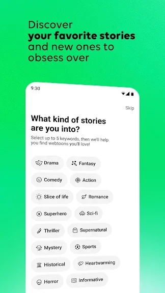 LINE WEBTOON - Free Comics screenshot