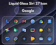 Liquid Glass Siri 27 Icon Pack screenshot