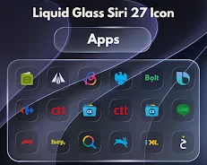 Liquid Glass Siri 27 Icon Pack screenshot