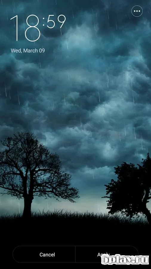 Live Storm Pro Wallpaper screenshot 1