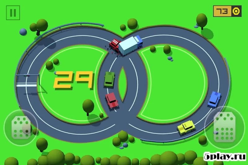 Loop Drive: Crash Race screenshot 2