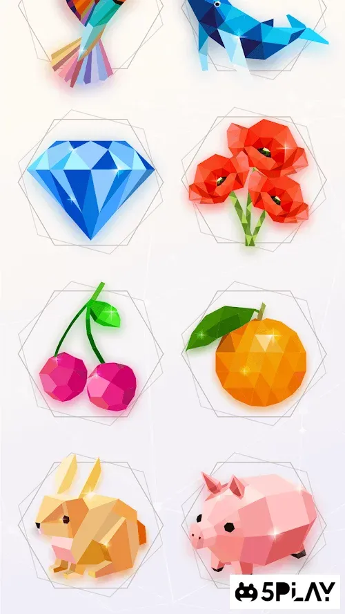 Love Poly - Новая Игра Пазл 2.2.8 screenshot 1