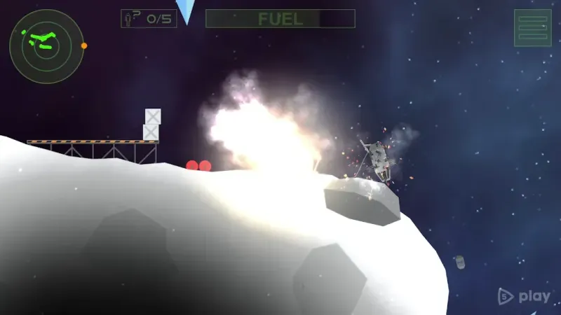Lunar Rescue Mission Pro screenshot 3