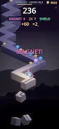 Lunar Roll: ZigZag Ball Run screenshot