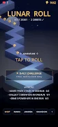 Lunar Roll: ZigZag Ball Run screenshot