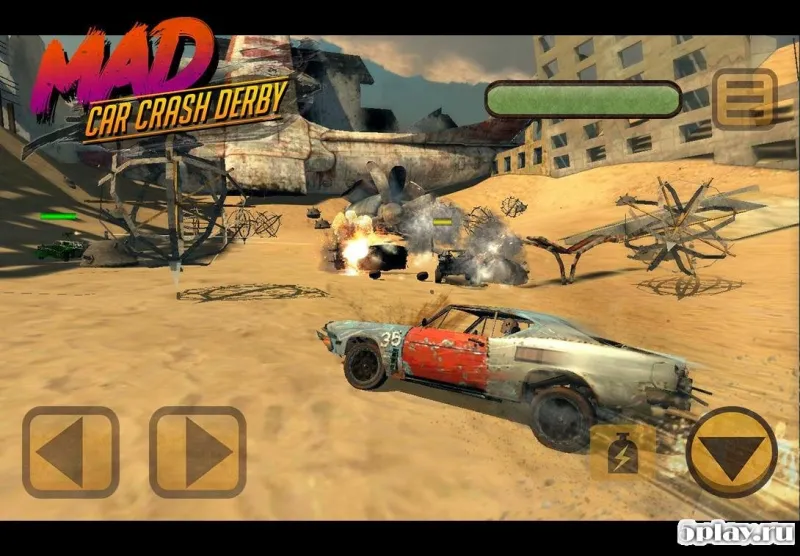 Mad Car Crash Derby 2.0 screenshot 1