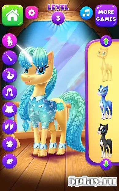 Magical Unicorn Candy World screenshot 3