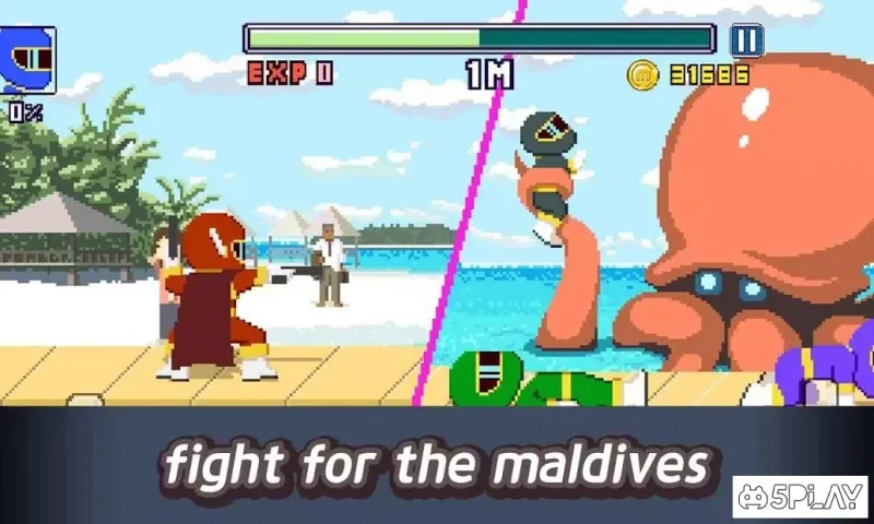 Друзі на Мальдіви: Pixel Flappy Fighter 1.3.0.1 screenshot 4