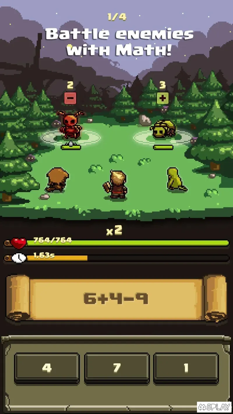 Math and Sorcery - Math Battle RPG screenshot 3