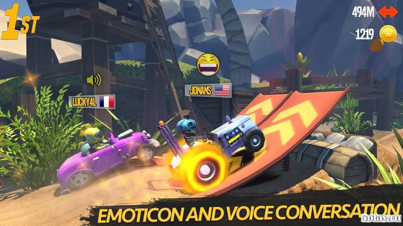 MaxUp: Multiplayer Racing screenshot 1