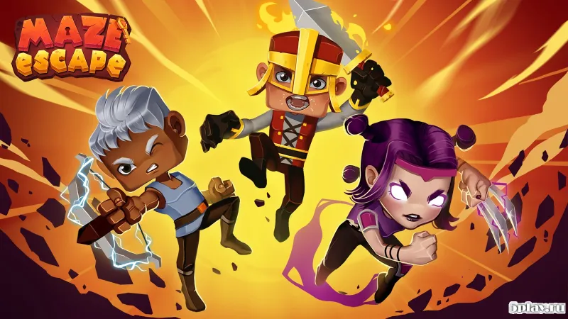 Maze Escape - Dungeon Heroes RPG screenshot 1