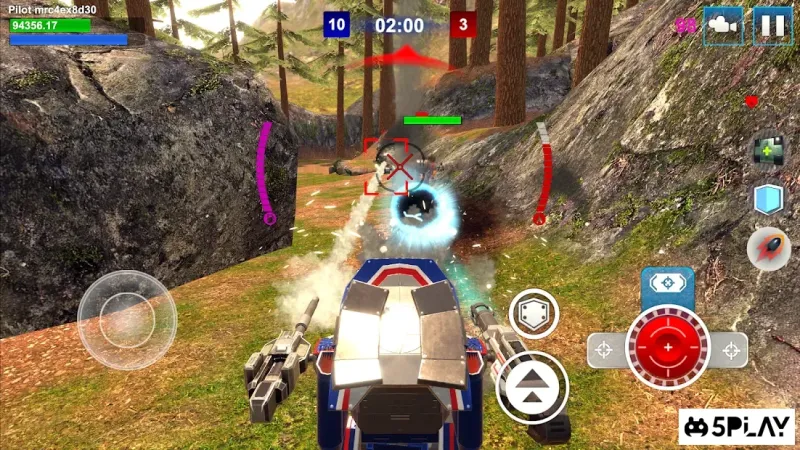 Mech Wars: многопользовательская битва роботов 1.421 screenshot 3