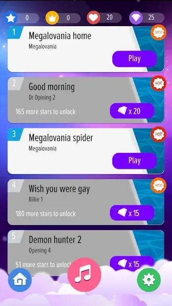 Megalovania рџЋ№ Sans Piano Tiles 4 v2 screenshot 4