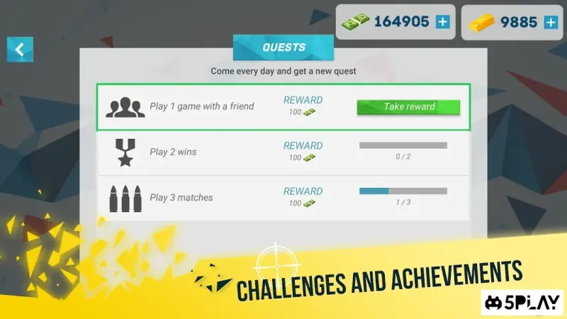 Mental Gun 3D: Pixel онлайн стрелялка 0.2.64 screenshot 1