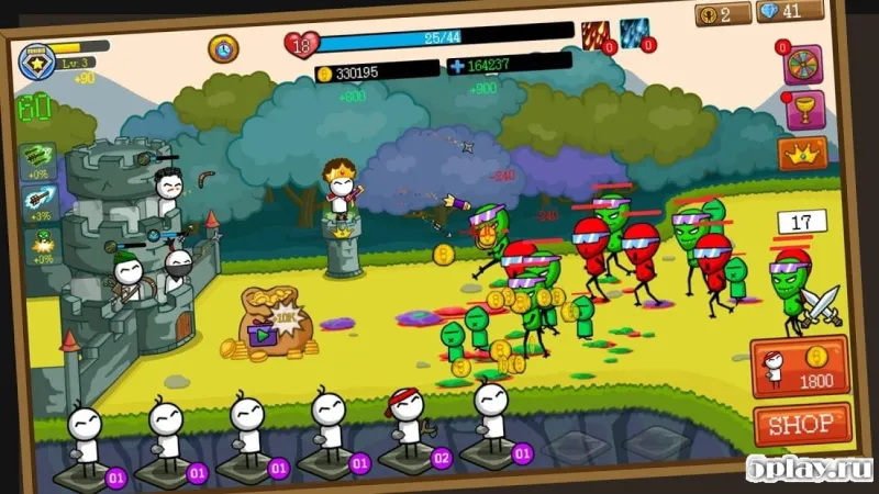 Merge Archer : Tower Defense 1.04 screenshot 2