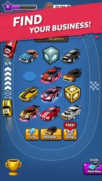 Merge Battle Car Tycoon screenshot 2