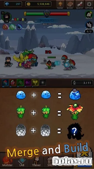 Merge Monster - Сбор монстров Постоянная RPG 14.0 screenshot 1