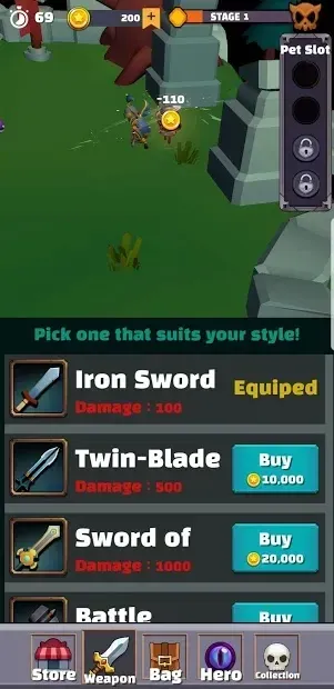 Merge Monster : Idle Hero 1.0.7 screenshot 3