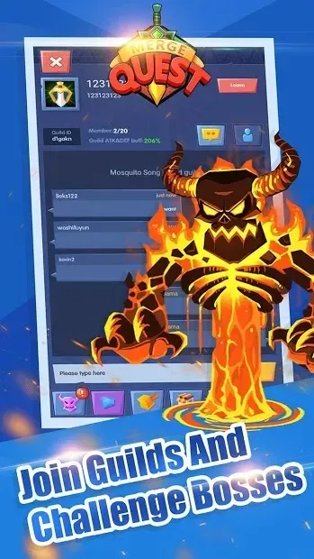 Merge Quest - Craft & Idle RPG 2.10.1 screenshot 4