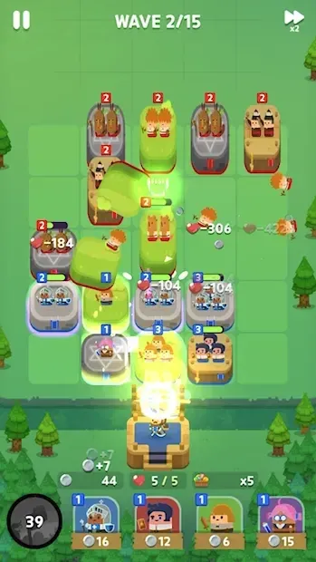 Merge Tactics: Kingdom Defense 1.0.3 screenshot 2