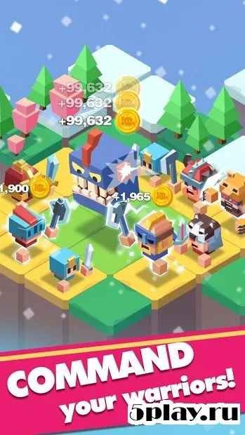 Merge Warriors - Idle Legion Game screenshot 4