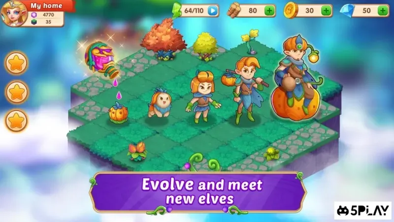 Merge Wonders - Elf Gardens 1.7.0 screenshot 1