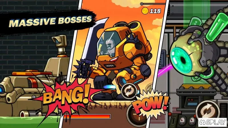 Metal Commando 2D Platform Squad Metal Shooter v45 screenshot 2