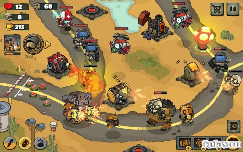 Metal Soldiers TD: Tower Defense screenshot 2