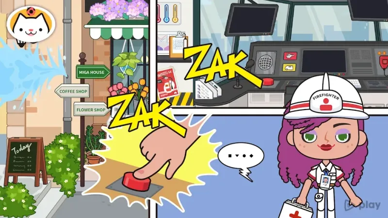 Miga Город :пожарное депо 1.3 screenshot 2