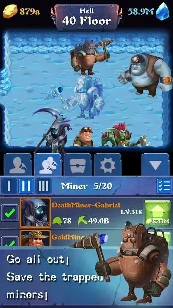 Mine Legend - Idle Miner Game screenshot 2