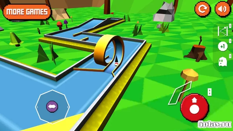 Mini Golf: Retro screenshot 1