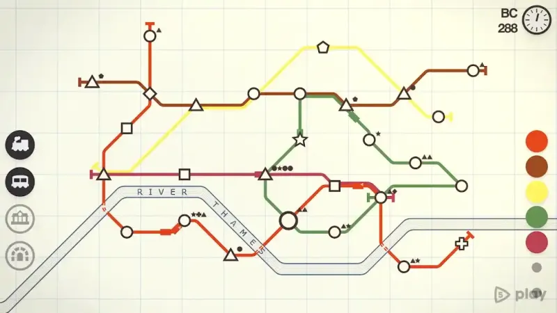 Mini Metro screenshot 1