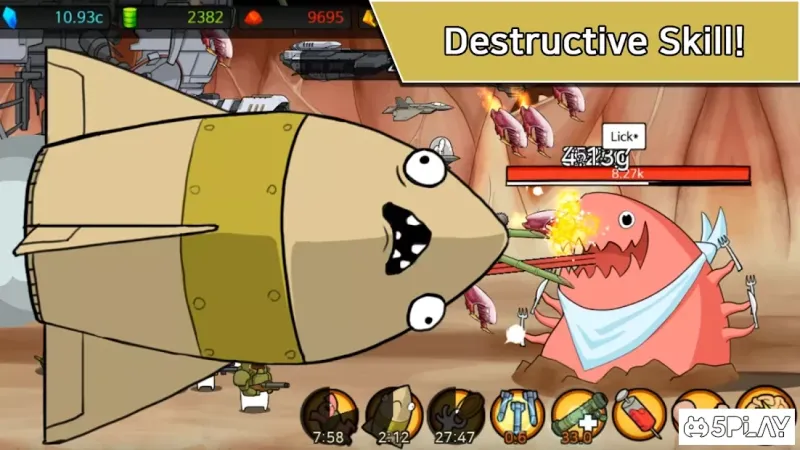 Missile Dude RPG: Tap Tap Missile screenshot 3