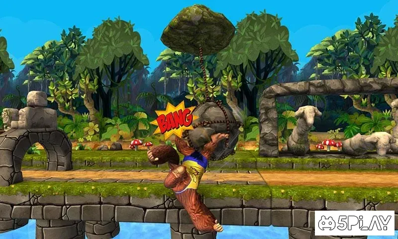 Monkey Stunt Run screenshot 3