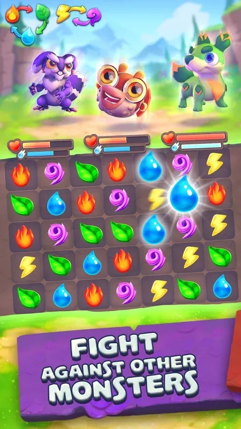 Monster Tales - Multiplayer Match 3 Puzzle Game 0.2.160 screenshot 4