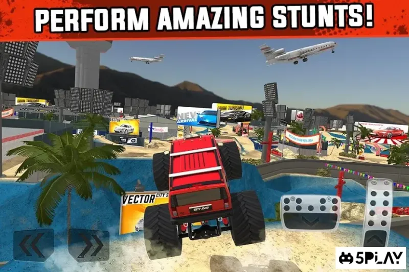 Monster Truck XT Airport Derby screenshot 2